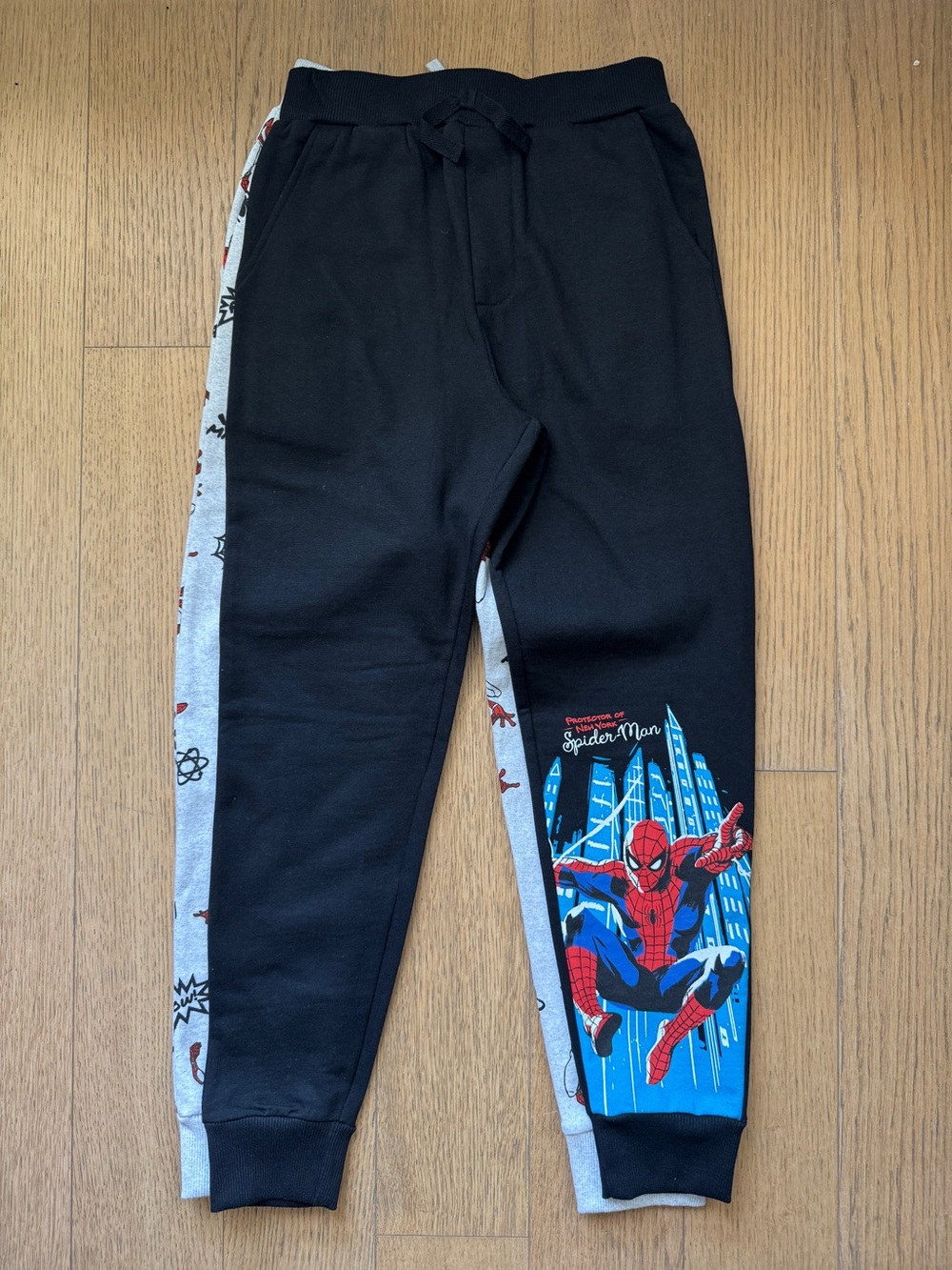 2 Spider-Man Boy's Toddler 2PC Jogger Pants Set NWT - Size M 10-12)